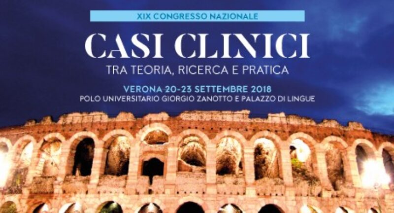 XIX CONGRESSO NAZIONALE SITCC CASI CLINICI tra teoria, ricerca e pratica