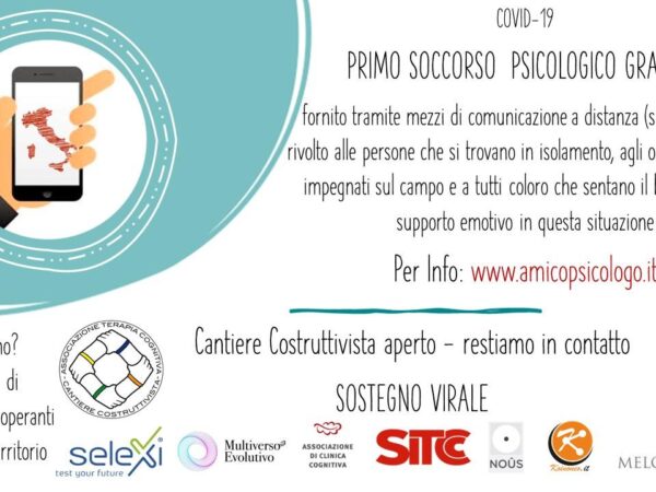 Progetto ‘‘Cantiere Costruttivista aperto’’ SOSTEGNO VIRALE – RESTIAMO IN CONTATTO